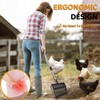 Chicken Poop Scooper & Rake, 2-in-1 Heavy Duty Metal Chicken