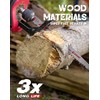 EZARC Wood Pruning Reciprocating Saw Blade 9 Inch, Fleam Ground