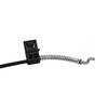 FR D-Pull Recliner Handle and Cable, 3mm Barrel, 3.25" Exposed
