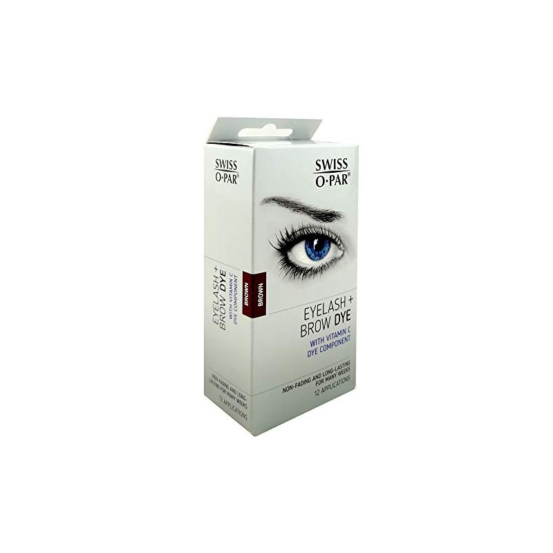 Swiss-O-Par Eyebrow and Eyelash Colour, Brown