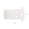 Base de Acrílico para Armado de Chasis Carro Robot 2WD