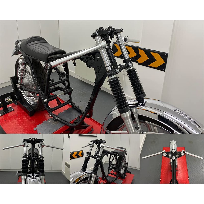 Motorcycle Clip On Handlebars Bars Cafe Racer or Sports Bike
