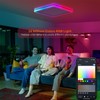Annaror Smart LED Ceiling Light WiFi, 13in RGB Flush Mount