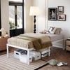 DiaOutro 18 Inch Twin XL Bed Frame Heavy Duty No