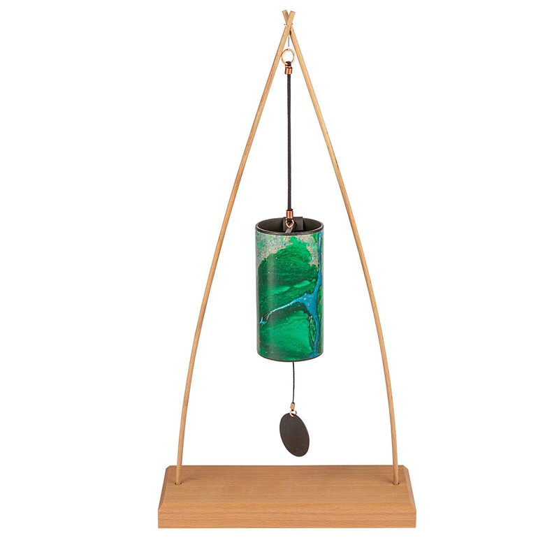 Zaphir Crystalide Wind Chime (Spring) with Stand Teepee