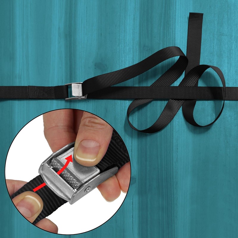 Lashing Strap Tension Strap Clamp Fastening Strap Maximum Load 250