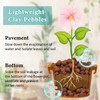 Legigo 15 LB Organic Leca Clay Pebbles for Plants, 4mm-16mm