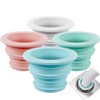 4 Pieces Drain Tube Hose Seal Deodorant Silicone Plug Sealing