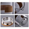 ECYC Portable Travel Tea Set with Storage Case, All-in-One Glass