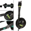 Gaming Headset Over Ear Head Mounted Wired Headphones with Mic