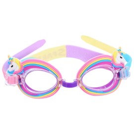VALICLUD Kids Safety Glasses Kids Swim Goggles Unicorn Anti- UV Swimming Goggles Anti- Fog Clear Water Pool Goggles for Girls Boys