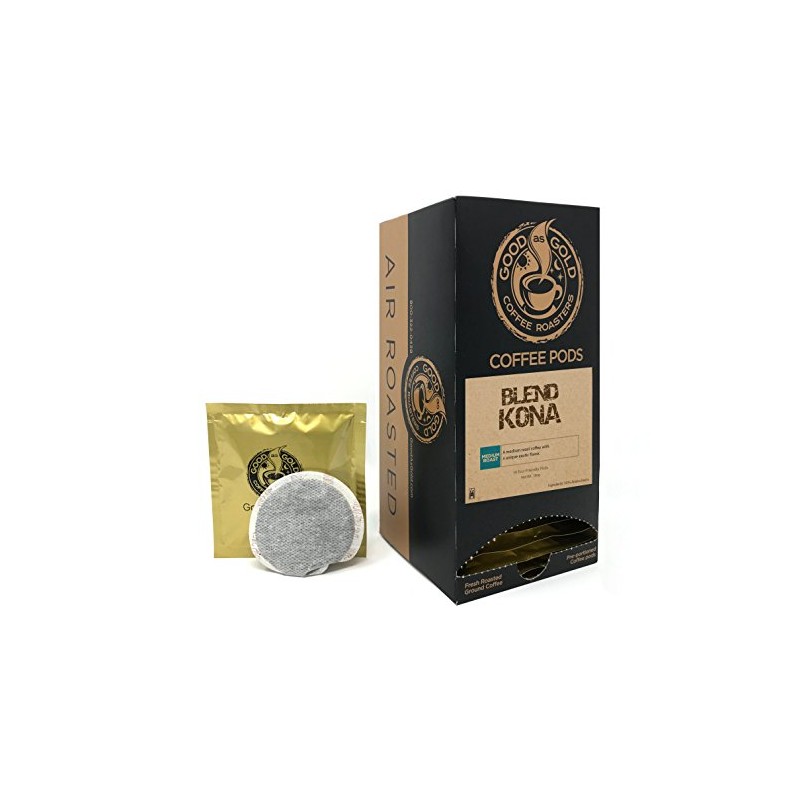 KONA BLEND COFFEE PODS - Good As Gold Coffee -