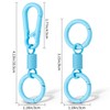 Gkeygo Keychain Clip, 2 Pack Key Rings Key chains Holder