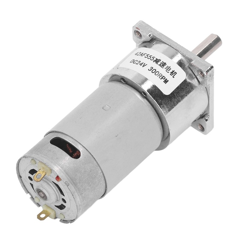 DC24V Gear Motor Self Locking Worm Speed Reduction Motor with