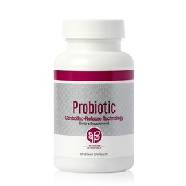 PURE Probiotic Controlled-Release Technology | 60 Vegan Capsules | Dietary Supplement for Immune & Digestive Support | Ideal for Men, Women & Kids | Promotes Nutrient Absorption