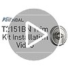 Replacement for Moen T2151 Brantford Posi-Temp Valve Trim Kit, Pressure