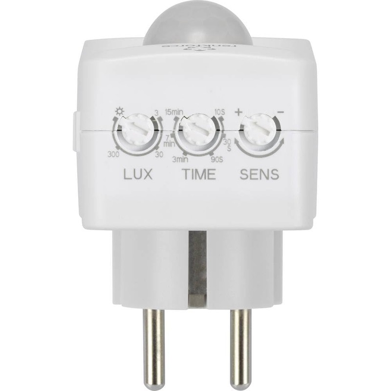 Renkforce Zwischenplug PIR-Bewegungsmelder 120° white IP20