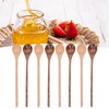 8 Pcs Wooden Spoon Beech Wood Safe Environmentally Friendly Wooden