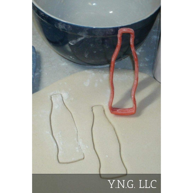 COKE BOTTLE POP SODA VINTAGE COOKIE CUTTER BAKING TOOL 3D