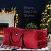 Zober Rolling Large Christmas Tree Storage Bag - Fits Upto