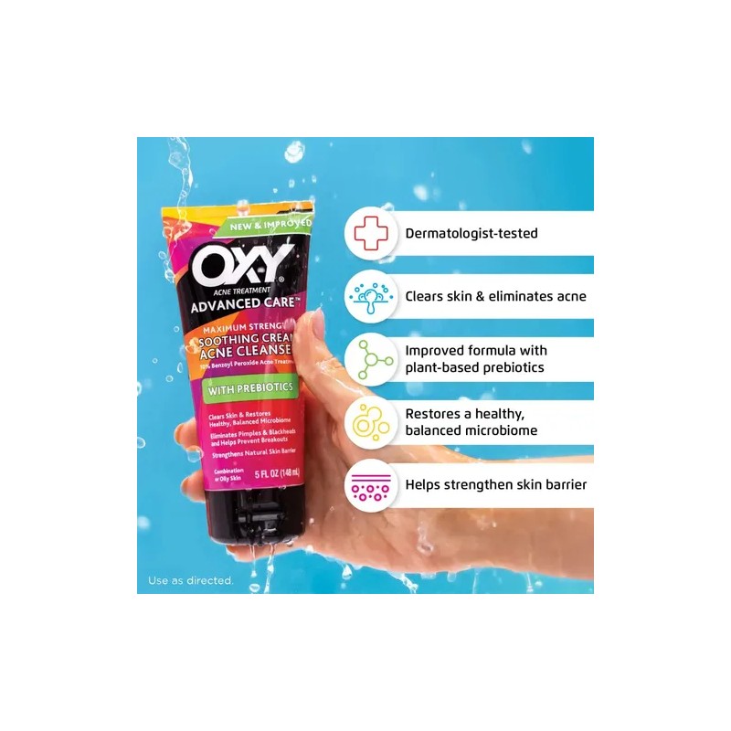 Oxy Acne Medication 10 Maximum Strength 148ml 5oz Importado