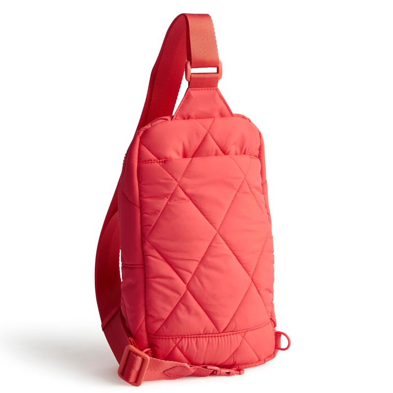 Vera Bradley Featherweight Lorman Sling Backpack, Cayenne