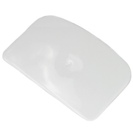 Chef Craft Classic Plastic Dough Scraper, 6 Inch, White, One Size