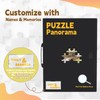 Puzzle Storage with Central Mesh Window，Puzzle Binder with Puzzles Stickers