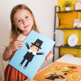 LWMTT Pack of 200 Mini Brads Pattern Bag Clips, Pattern Bag Clips, Star Gold Pattern Clips, Paper Letter Clips, Crafts, for School, Office, Paper Letter Clips, Crafts, DIY