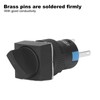 25PCS 16mm Square 5 Pin Knob Select Switch Self Locking