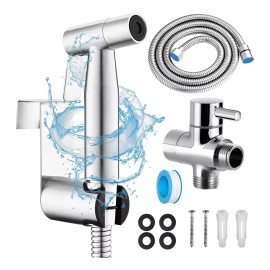 Lostrain Rociador De Bidé Inodoro Acero Inoxidable Bidet Baño Accesor