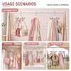 360° Swivel Hoodie & Purse Organizer with Cedar Balls (3)