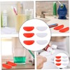 Mobestech 3sets Plastic Toothpaste Squeezer Reusable Dispenser for Makeup Cosmetics