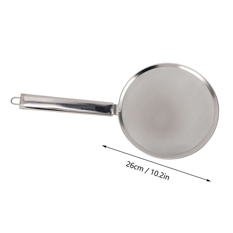 Skimmer Spoon Heat Resistant Highly Efficient Anti Slip Handle Stainless