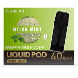 Compatible Lab Dr.Stick Type X Compatible Cartridges Doctor Stick Type X Compatible Cartridges Pod pod Set 20 Flavors Memthol Mint (Melon Mint, 40 Pieces)