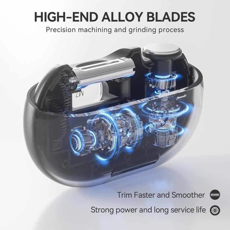Electric Nail Clipper 3 in 1 Automatic Nail Clipper with