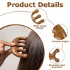 Pack of 2 Massage Combs, Head Massage, Massage Wood, Scalp