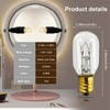 PWEOW Incandescent Replacement Bulb for Conair RP34B Illuminated Makeup Mirror
