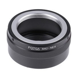 Hersmay M42 Lens to NEX E-Mount Camera Lens Adapter for a7 a7S a7R a7II a7SII a7RII A7III A7RIII A7SIII A9 a6500 a6300 a6000 a5100 a5000 a3500 NEX7 NEX6 NEX6 NEX6 X6 5 NEX-3 NEX-7K 5C