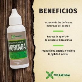 Extracto Fluido 100% Natural - 60 Ml Moringa