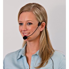 Enersound Headset Microphone Compatible with Shure Wireless Lavalier System