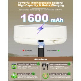 Rechargeable Puck Lights Battery Operated with Remote Control LED Under Cabinet Lighting Wireless,Push Lights Stick On for Closet,Magnetic Under Counter Lights for Kitchen,Tap Shelf Display Light,6PCS