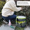 34 Pocket Garden Tool Bucket Bag Color Matching Tool Storage