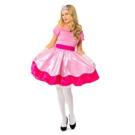 SoWest Gaming Princess Peach Fancy Dress Costume