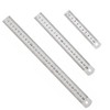 3 Stainless Steel Rulers, Rulers, 10, 20, 30 cm (4,