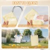 Beeswax Bread Bags for Homemade Bread, 2-Pack Reusable Sourdough Bread