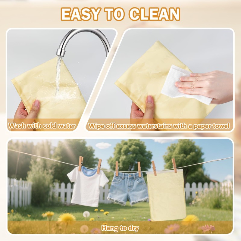 Beeswax Bread Bags for Homemade Bread, 2-Pack Reusable Sourdough Bread