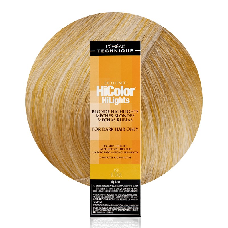 L'Oréal Technique HiColor Blonde HiLights Permanent Hair Color for Dark