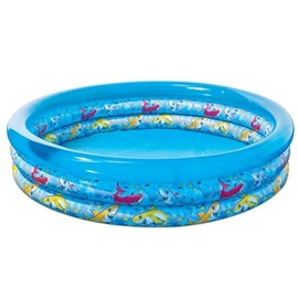Play Day NEW Play Day 3-Ring POOL Inflatable water fun park . Summer fun for kids