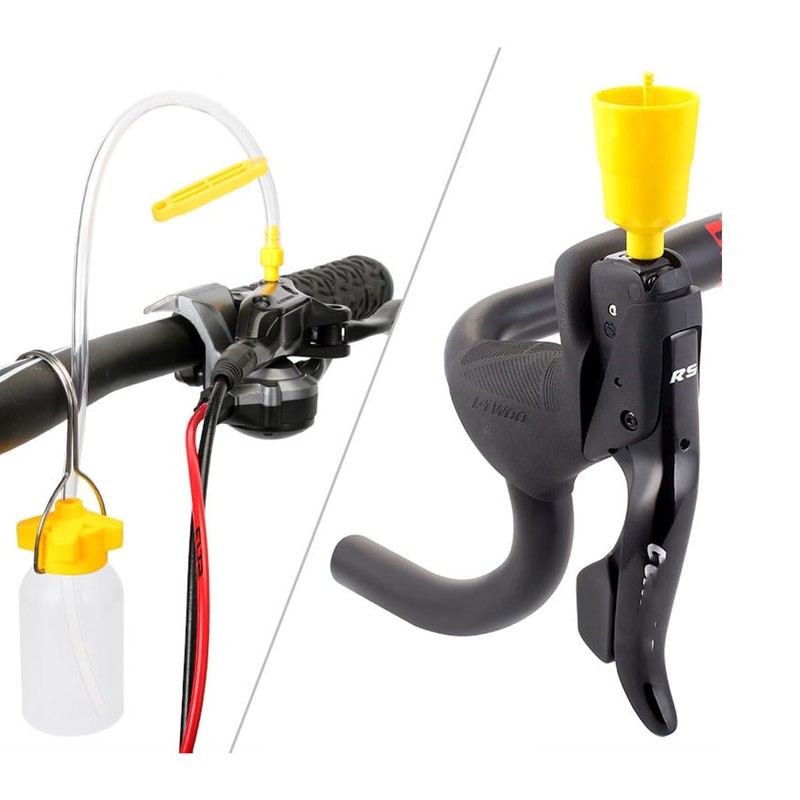 HOUSON 自転車ブレーキブリーディングキット、油圧ディスクブレーキブリーディングキット マウンテンバイク用ブレーキフルード、自転車ブレーキ